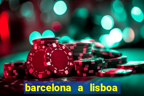 barcelona a lisboa de trem