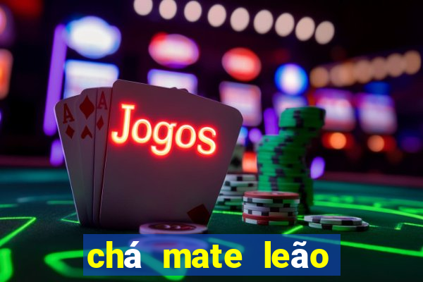 chá mate leão pêssego benefícios