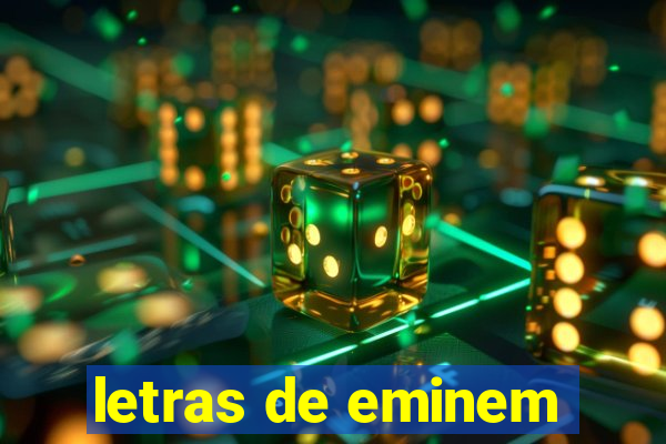 letras de eminem