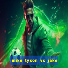 mike tyson vs jake paul assistir online