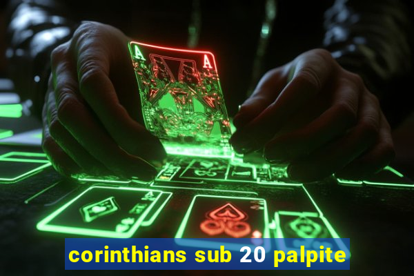 corinthians sub 20 palpite