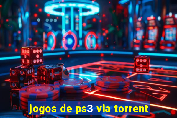 jogos de ps3 via torrent