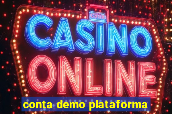 conta demo plataforma