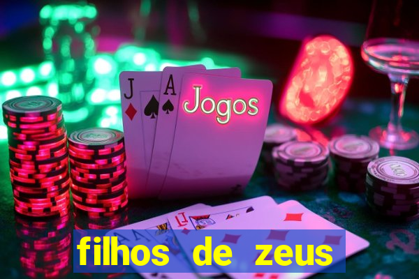 filhos de zeus mitologia grega