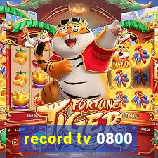 record tv 0800