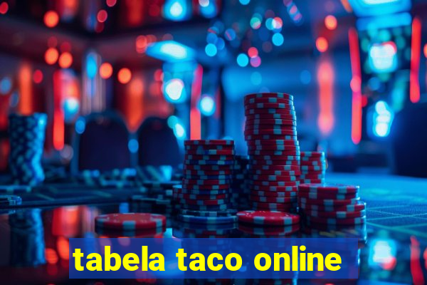 tabela taco online