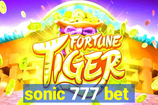 sonic 777 bet