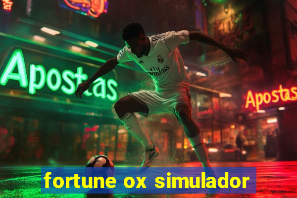 fortune ox simulador