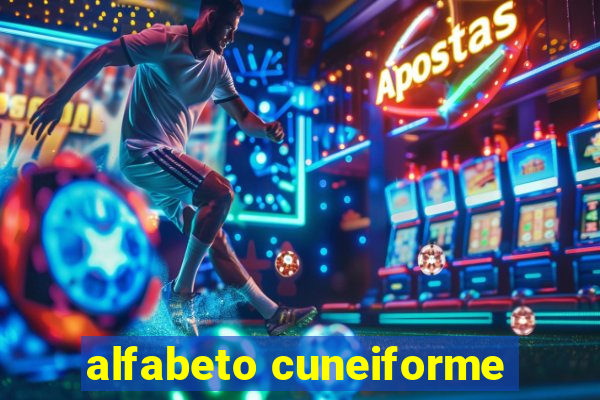 alfabeto cuneiforme