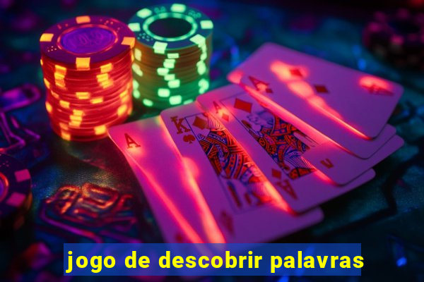 jogo de descobrir palavras