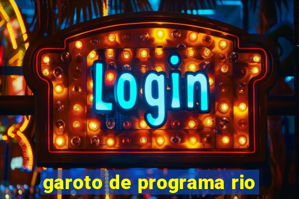 garoto de programa rio