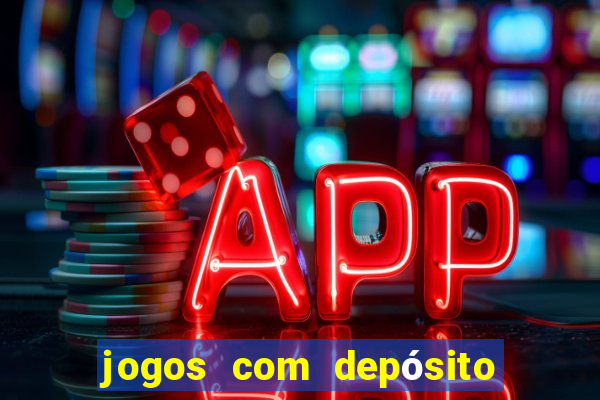 jogos com depósito de 50 centavos