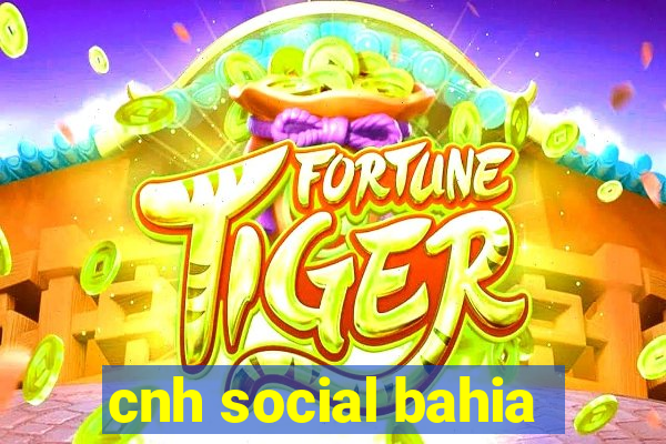 cnh social bahia