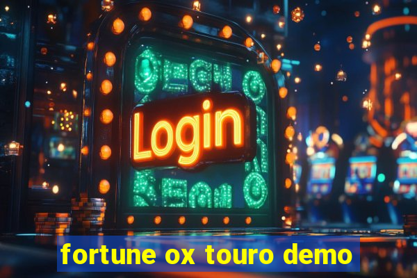 fortune ox touro demo