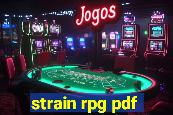 strain rpg pdf